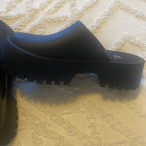 Black Clogs size 7